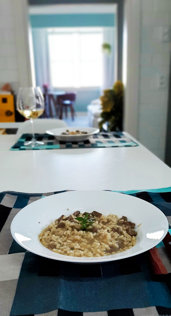 Risoto de Filé Mignon com Queijo Gorgonzola super fácil de fazer!