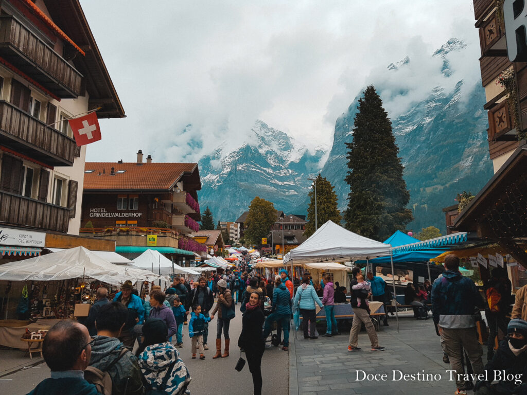 Conheça Grindelwald na Suíça, uma das minhas vilas prediletas.