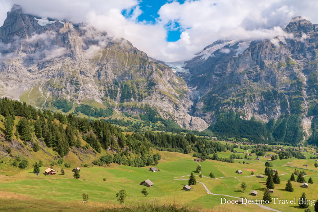 Conheça Grindelwald na Suíça, uma das minhas vilas prediletas.